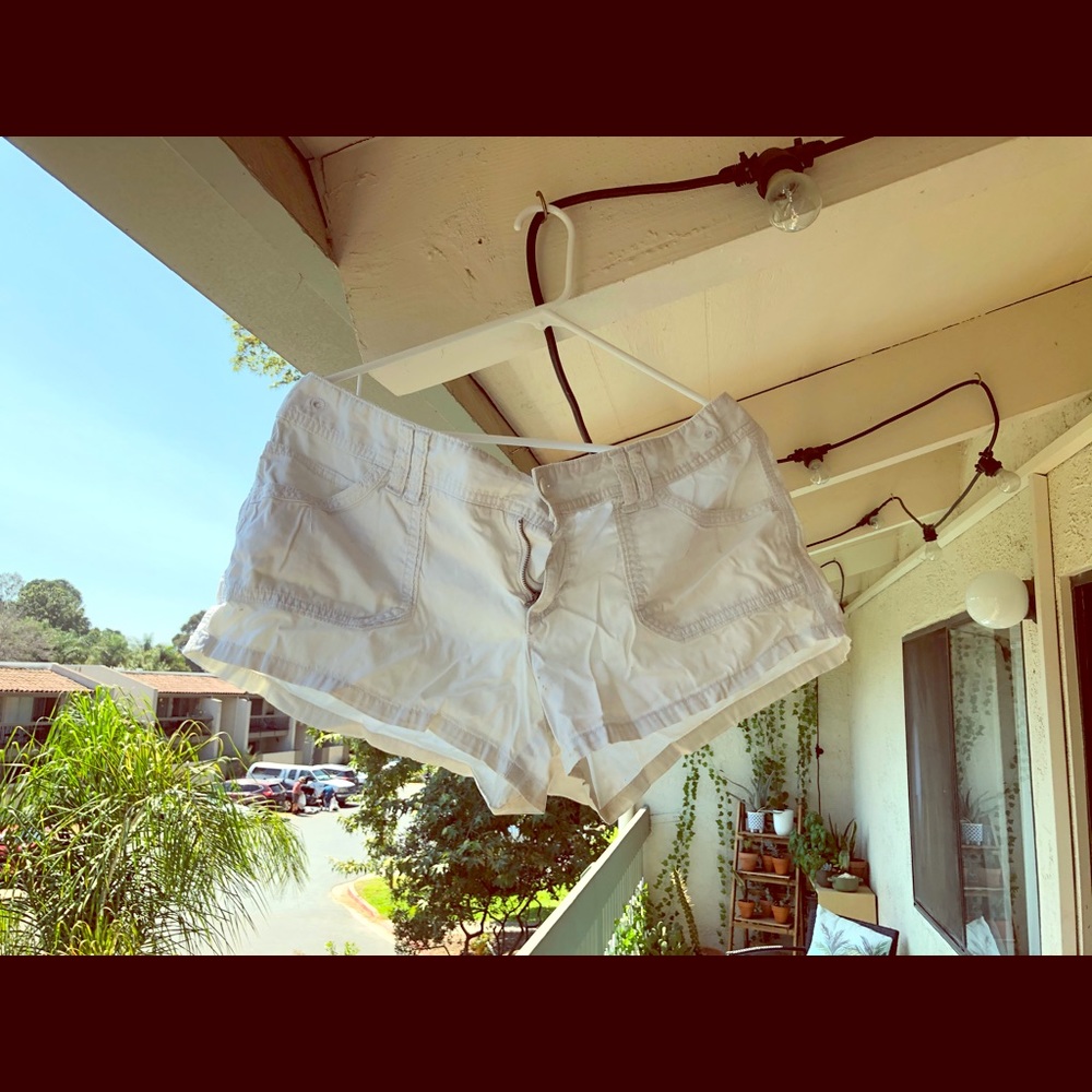 White Shorts